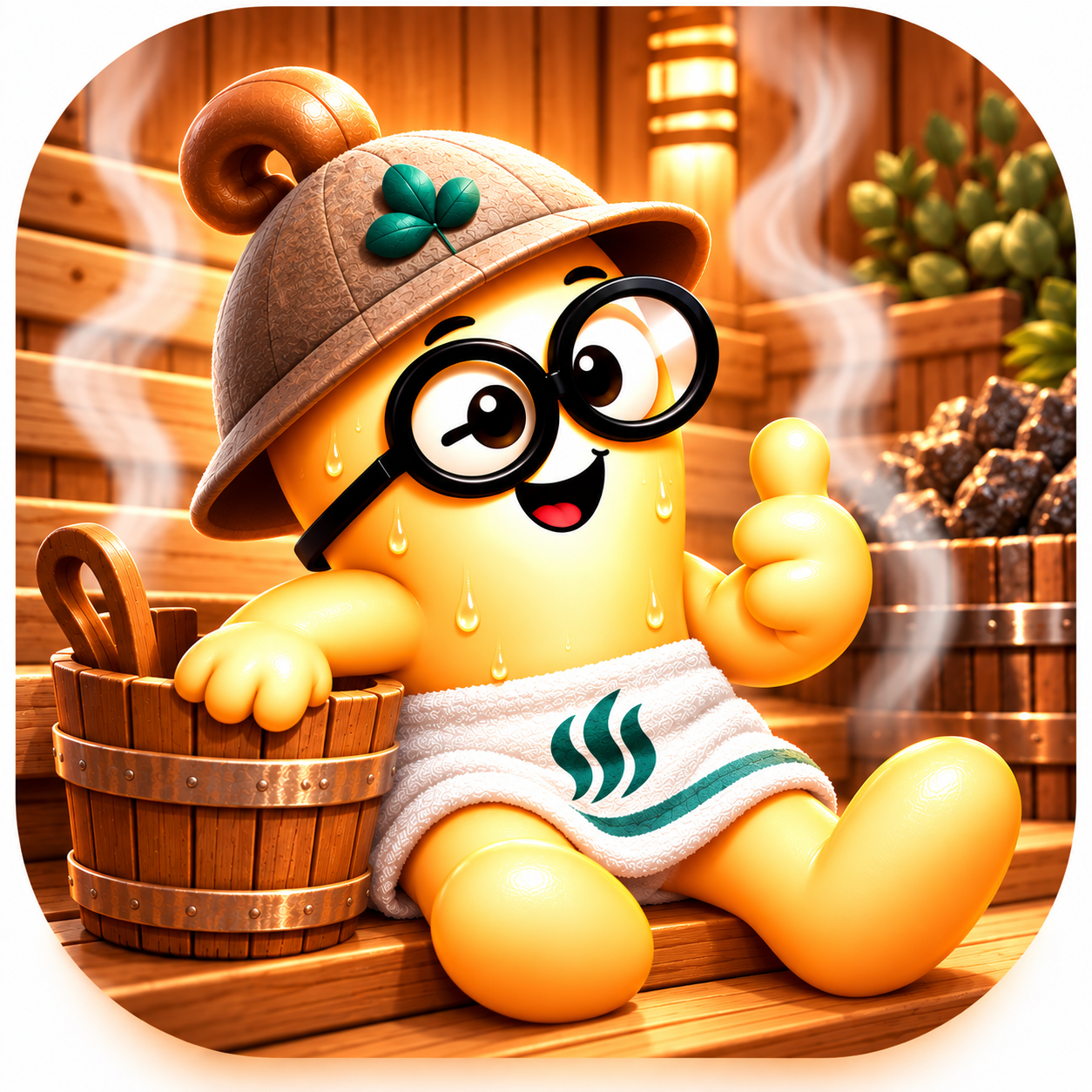 Sauna Pal app icon